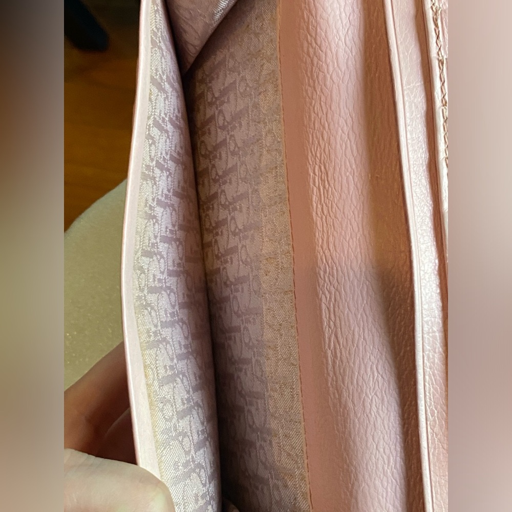 Dior Lady Dior pink Wallet - Picture 5 of 10